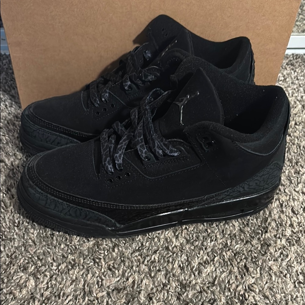 Jordan Black Triple Black Sneakers